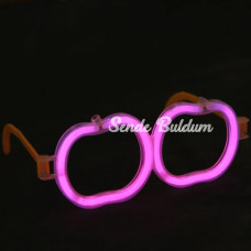 Nessiworld   Glow Stick Elma Gözlük  Glow Partisi Gözlüğü  Glow Stick Gözlük 12 Adet