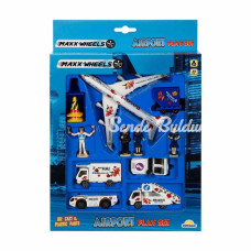 Nessiworld Maxx Wheels Havaalanı Seti 13 Parça