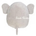 Nessiworld Squishmallow Gümüş Fil 20 cm