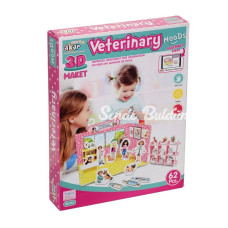 Nessiworld Veteriner Maket 3 Boyutlu Puzzle