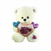 PJH2322 Peluş Kalpli Ayı 30 cm