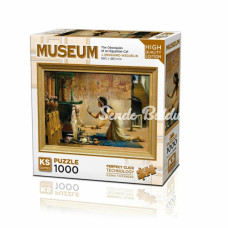 20668 The Obsequies Of An Egyptian Cat 1000 Parça Puzzle KS Puzzle