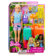 HDF73 Barbie Kampa Gidiyor Oyun Seti