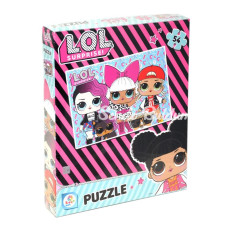 LOL7585 Laço Kids L.O.L. 54 Parça Puzzle