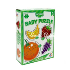 LC7227 Laço Baby Puzzle  Meyveler  İlk Puzzle / +12 ay