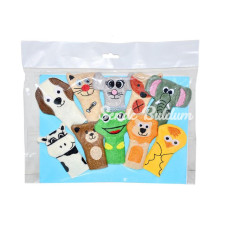 Nessiworld Nessiworld AND5086  Hayvanlar Parmak Kukla Seti 10lu