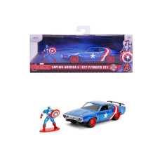 Nessiworld 253223024 Jada Marvel Captain Amerika 1:32 1971 PLYMOUTH GTX