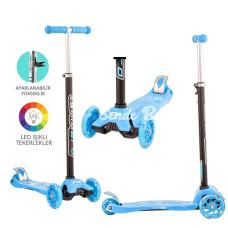 Nessiworld Torutoys Mavi Twist Işıklı Scooter