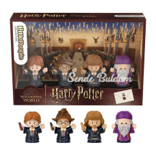 Nessiworld HVG45 Little People Collector Harry Potter ve Felsefe Taşı 4lü Figür Paketi