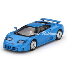 Nessiworld Mini Gt 1:64 Bugatti EB110 GT Blue Bugatti