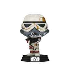 Nessiworld Funko POP Star Wars Ahsoka Thrawns Night Trooper with Blue Mouthpiece