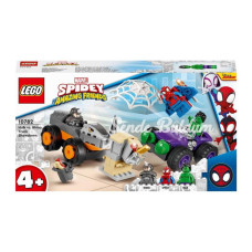 Nessiworld 10782 LEGO® Marvel Spidey ve İnanılmaz Arkadaşları  Hulk Gergedan Kamyona Karşı 110 parça +4 yaş