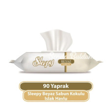 Nessiworld Beyaz Sabun Kokulu Islak Havlu Mendil 90 Adet Nessiworld Beyaz Sabun Kokulu Islak Havlu Mendil 90 Adet