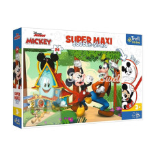 Nessi World PUZZLE41012 Süper Maxi Mickey 24 Parça Çocuk Puzzle