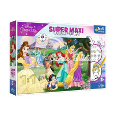 Nessi World PUZZLE41008 Super Maxi Princess 3IN1 14 Parça Çocuk Puzzle