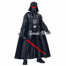 Nessiworld Star Wars Galactic Action Obiwan Kenobi Darth Vader Figür F5955