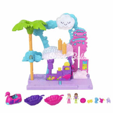 Nessiworld   Polly Pocket Flamingo Araba Su Eğlencesi HHJ05