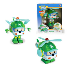 Nessiworld POLI 83096 Robocar Poli Işıklı Dönüşen Figür Helly Necotoys