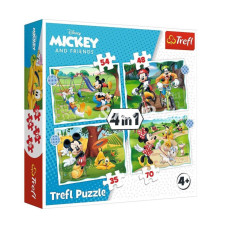 PUZZLE34604 Disney 4IN1 Puzzle