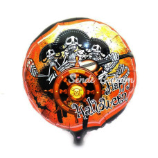 Nessiworld Kuru Kafalı Korsanlar Halloween Şekilli Folyo Balon 45 cm