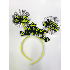 Nessiworld Happy Birthday Neon Renk Doğum Günü Tacı 12 Adet