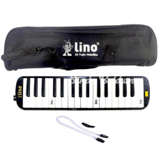 Nessiworld Lino 32 Tuşlu Bez Çantalı Melodika Siyah