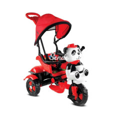 Nessiworld Baby Hope Little Panda Bebek Bisikleti Kırmızı Siyah