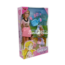 WG115564 Kutulu 29 cm Anne Kız Pet Shopta Bebek  Vardem Oyuncak