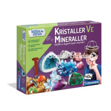 64964 Mineraller ve Kristaller  Bilim ve Oyun +8 yaş