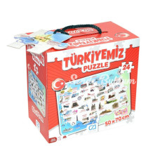 5079 CA Games Türkiyemiz / 24 parça Puzzle / +3 yaş