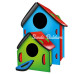 5269 Kumtoys Boyanabilir 3lü Kuş Evi  Bird House