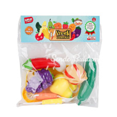  URT007PVC2A B Kesilebilen Meyve Sebze 14 Parça