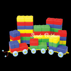 Arabalı Tuğla 40 Parça