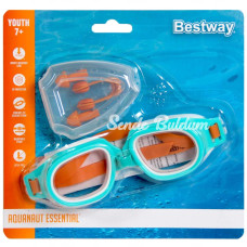 Bestway Hydro Swim Kulak ve Burun Tıkacı Yüzücü Gözlük Seti 26034 Bestway Hydro Swim Kulak ve Burun Tıkacı Yüzücü Gözlük Seti 26034