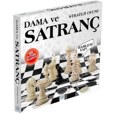 NessiWorld Dama ve Satranç Kutulu Oyun NessiWorld Dama ve Satranç Kutulu Oyun