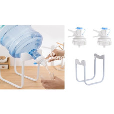 Damacana Musluk Başlığı ve Metal Ayak Stand Seti