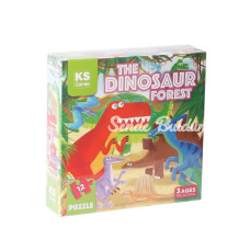 NessiWorld PRS 32703 The Dinosaur Forest Pre School Puzzle 12 Parça