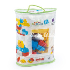 5019 Büyük Blok Seti 60 ParçaDolu Oyuncak