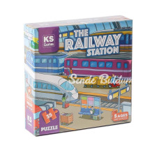 NessiWorld PRS 32712 The Railway Station Pre School Puzzle Ks Puzzle