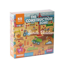 NessiWorld PRS 32704 The Construction Pre School Puzzle KS Puzzle