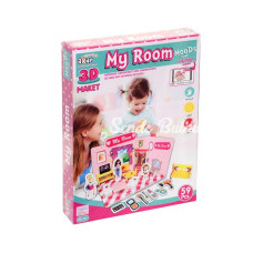 Nessiworld Benim Odam Maket 3 Boyutlu Puzzle