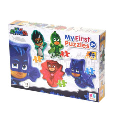 Nessiworld KS Pjmasks Benim İlk Yapbozum 4ü Bir Arada