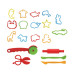 03299 Dede Art Craft Eğlenceli Kalıplar 19 Parça / +3 yaş 03299 Dede Art Craft Eğlenceli Kalıplar 19 Parça / +3 yaş
