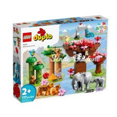 10974 Lego Duplo  Vahşi Asya Hayvanları 117 parça +2 yaş