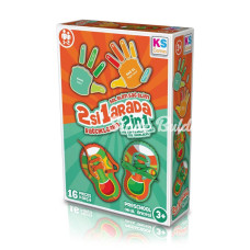 BE233 KS Sol Elim Sağ Elim 2si1 arada Bağcıklarım / +3 yaş