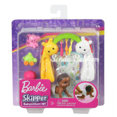 GHV83 Özellikli Minik Bebekler /Barbie Bebek Bakıcısı