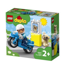 10967 Lego Duplo  Polis Motosikleti 5 parça +2 yaş