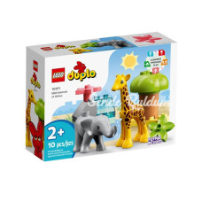 10971 Lego Duplo  Vahşi Afrika Hayvanları 10 parça +2 yaş