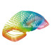 1161 Rainbow Renkli Stres Yayı Sunman 1161 Rainbow Renkli Stres Yayı Sunman
