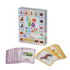 1475 İlk 50 Hafıza Kartları (Memory Game) Dıytoy